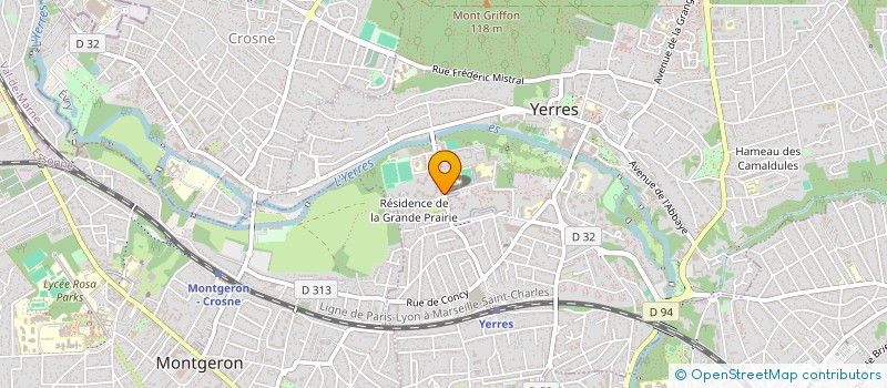 localisation de l'entreprise ASSOCIATION ISRAELITE HESSED LE ABRAHAM à YERRES