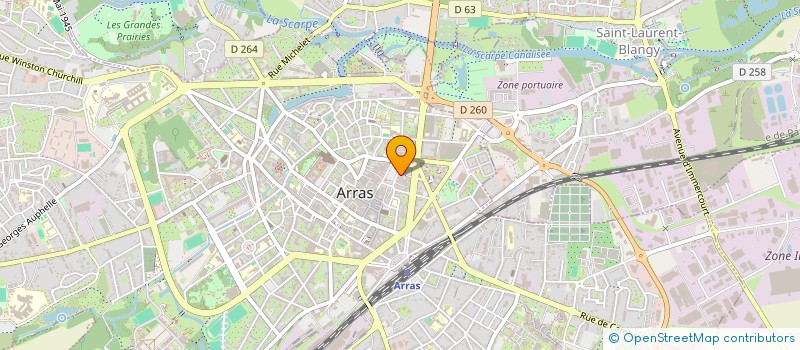 localisation de l'entreprise ASSOCIATION IVEONTHEOUAIB à ARRAS