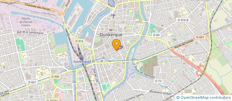 localisation de l'entreprise ASSOCIATION J.V.SANTE+ à DUNKERQUE