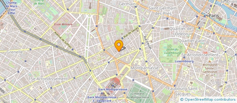 localisation de l'entreprise ASSOCIATION JACK'LINE  PARIS