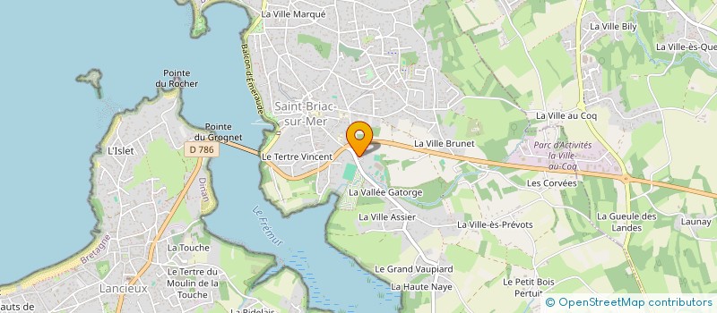 localisation de l'entreprise ASSOCIATION JACQUES CARTIER 2034  SAINT-LUNAIRE