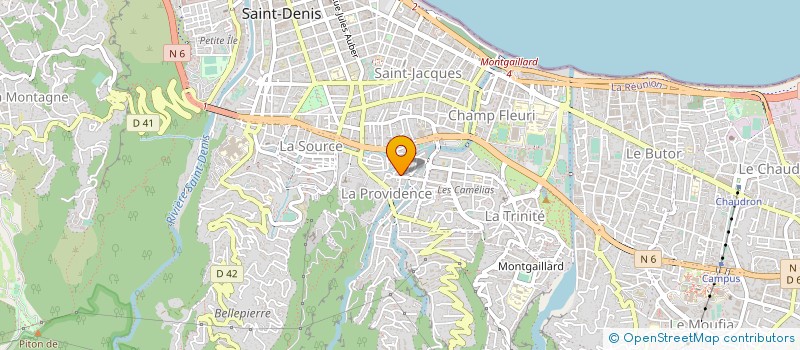 localisation de l'entreprise ASSOCIATION JACQUES COEUR à SAINT-DENIS