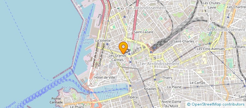 localisation de l'entreprise ASSOCIATION JALEO à MARSEILLE