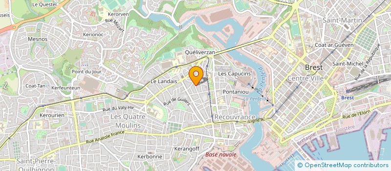 localisation de l'entreprise ASSOCIATION JALIS à BREST