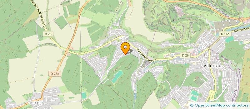 localisation de l'entreprise ASSOCIATION JAM BOOLO  THIL