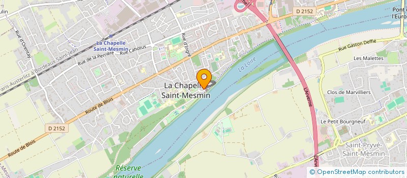 localisation de l'entreprise ASSOCIATION JAMAIS SANS CHAPEAU à LA CHAPELLE-SAINT-MESMIN