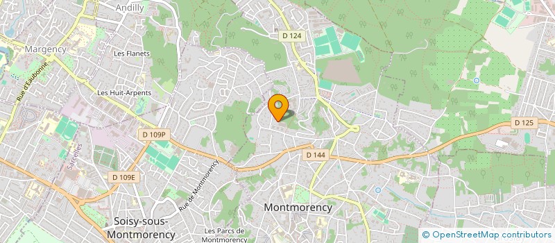 localisation de l'entreprise ASSOCIATION JAO LIM  MONTMORENCY