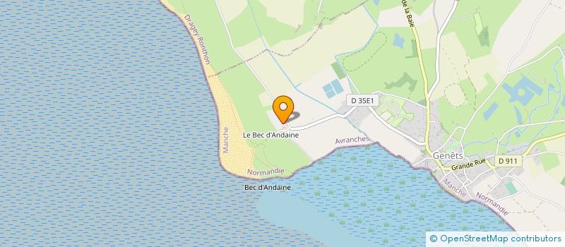 localisation de l'entreprise ASSOCIATION JAZZ A LA PLAGE  GENETS