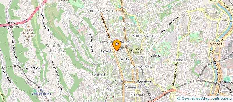 localisation de l'entreprise ASSOCIATION JAZZ AND CO  NICE