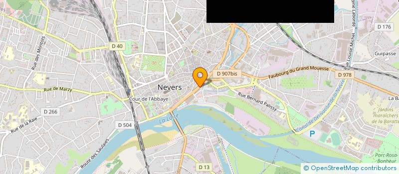 localisation de l'entreprise ASSOCIATION JAZZ EN BOURGOGNE à NEVERS