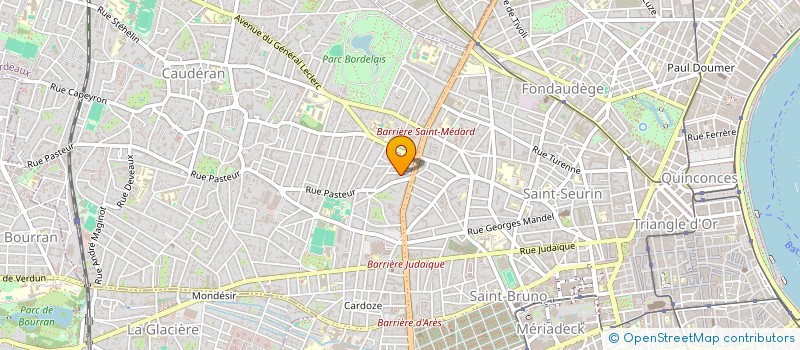 localisation de l'entreprise ASSOCIATION JAZZ EN DEMESURE  BORDEAUX