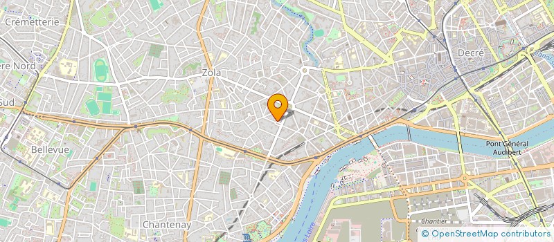 localisation de l'entreprise ASSOCIATION JAZZ ET MUSIQUES IMPROVISEES  NANTES