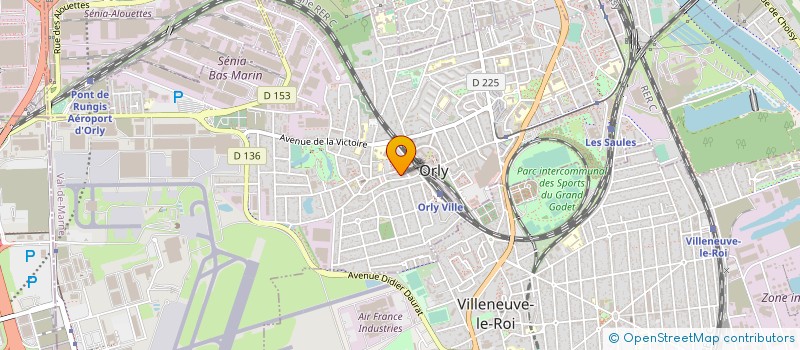 localisation de l'entreprise ASSOCIATION JAZZ-RENDEZ-VOUS  ORLY