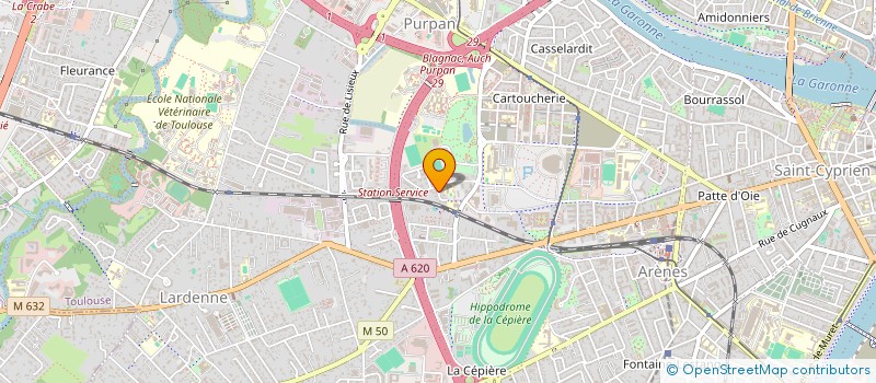 localisation de l'entreprise ASSOCIATION JAZZACAT à TOULOUSE