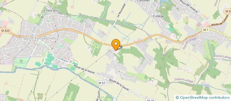 localisation de l'entreprise ASSOCIATION JAZZELLE  RIEUX-VOLVESTRE