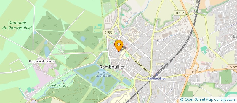 localisation de l'entreprise ASSOCIATION JEAN-CHARLES GANDRILLE à RAMBOUILLET