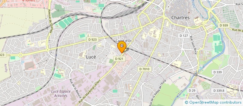 localisation de l'entreprise ASSOCIATION JEAN MOULIN à LUCE