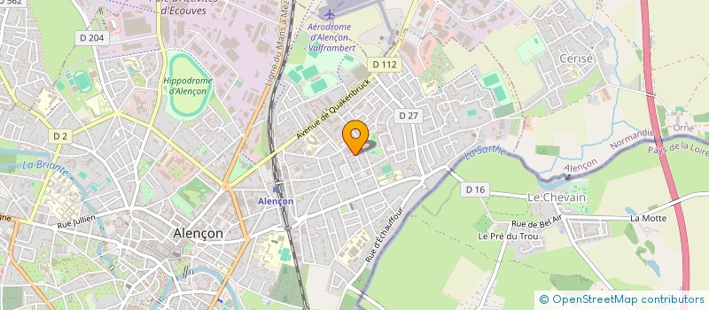 localisation de l'entreprise ASSOCIATION JEAN ZAY à ALENCON