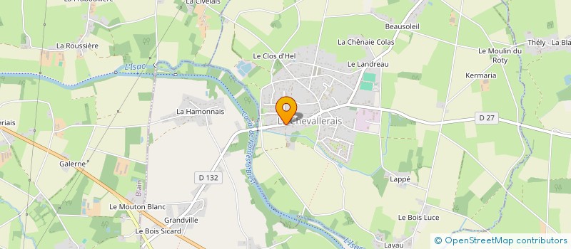 localisation de l'entreprise ASSOCIATION JEANNE D ARC à HERIC
