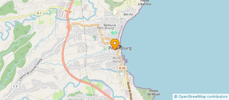 localisation de l'entreprise ASSOCIATION JESUS SAUVEUR  PETIT-BOURG