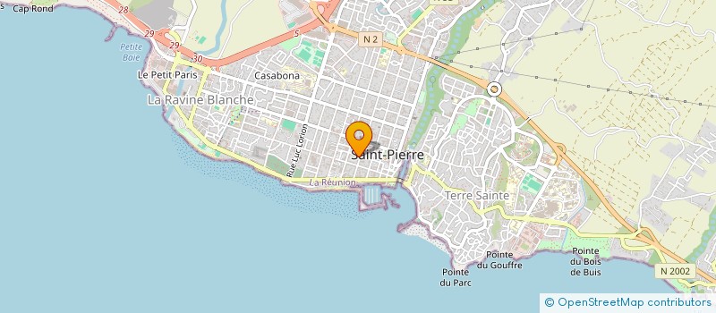 localisation de l'entreprise ASSOCIATION JEUNE DEBROUILLARD à SAINT-PIERRE