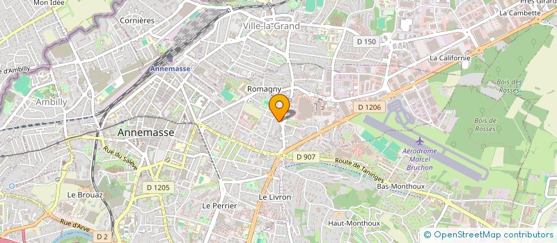 localisation de l'entreprise ASSOCIATION JEUNE GOURMET à ANNEMASSE
