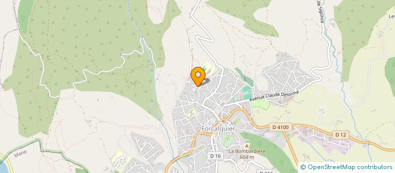 localisation de l'entreprise ASSOCIATION JEUNES DEVELOPPEUR à FORCALQUIER