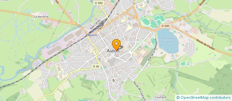 localisation de l'entreprise ASSOCIATION JEUNES PORTE-DRAPEAUX D'AUTUN (AJPA) à AUTUN