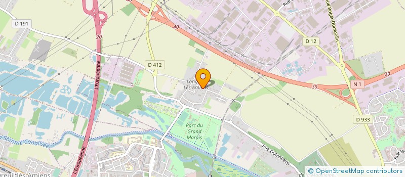 localisation de l'entreprise ASSOCIATION JEUNES QUARTIER NORD à AMIENS
