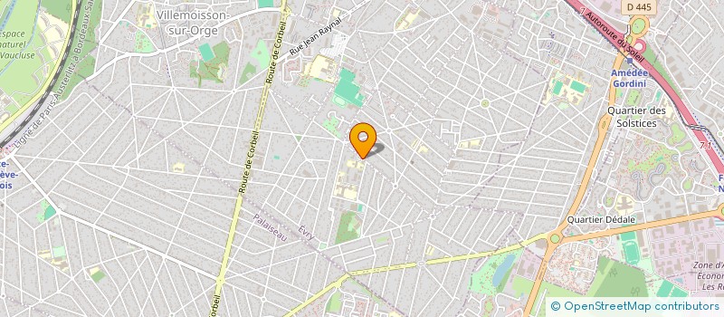 localisation de l'entreprise ASSOCIATION JEUNESSE ET DECOUVERTE  MORSANG-SUR-ORGE