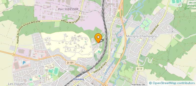 localisation de l'entreprise ASSOCIATION JEUNESSE ETAMPOISE à ETAMPES