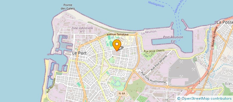 localisation de l'entreprise ASSOCIATION JEUNESSE SPORTIVE PORTOISE à LE PORT