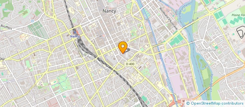 localisation de l'entreprise ASSOCIATION JEUX TOUT TERRAIN  NANCY