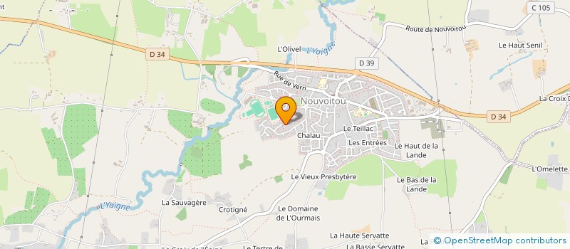 localisation de l'entreprise ASSOCIATION JOACHIM GALIPOT  NOUVOITOU