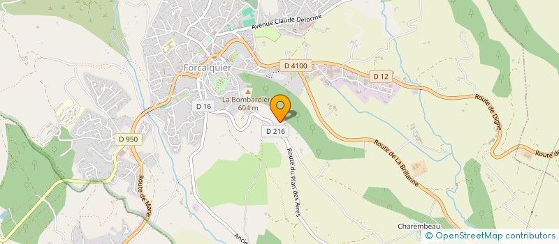 localisation de l'entreprise ASSOCIATION JOCK'ART  SIGONCE