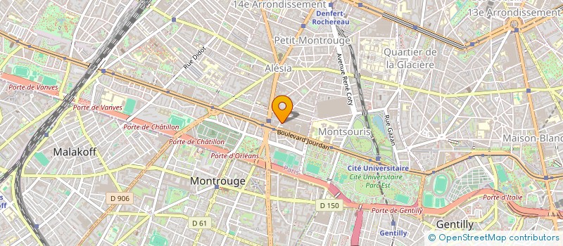 localisation de l'entreprise ASSOCIATION JOIE DU MOUVEMENT  PARIS