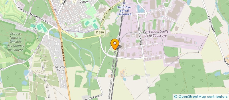 localisation de l'entreprise ASSOCIATION JOIE ET SANTE à SAINT-CYR-EN-VAL