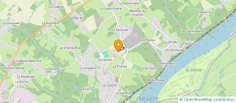 localisation de l'entreprise ASSOCIATION JOLLY JUKEBOX  LE CELLIER