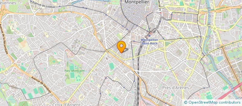 localisation de l'entreprise ASSOCIATION JORDELAN à MONTPELLIER