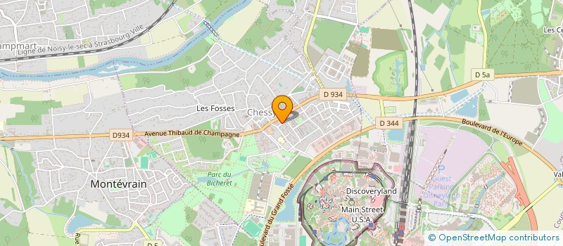 localisation de l'entreprise ASSOCIATION JORYSIA  CHESSY