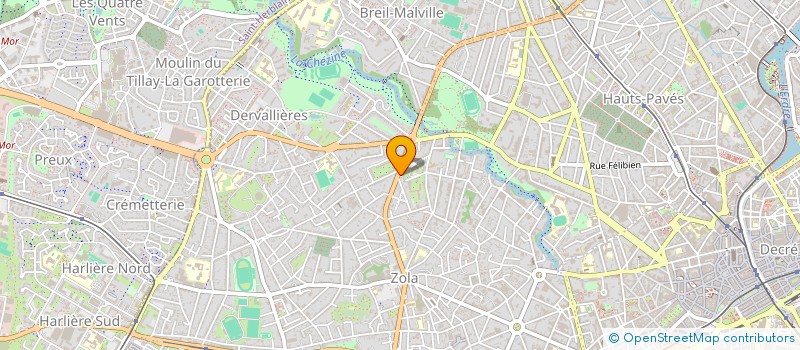localisation de l'entreprise ASSOCIATION JOSEPHINE à NANTES