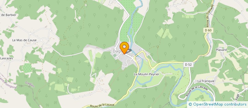 localisation de l'entreprise ASSOCIATION JOSEPHINE BAKER à CASTELNAUD-LA-CHAPELLE