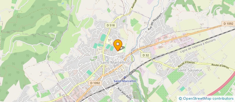 localisation de l'entreprise ASSOCIATION JOUD-RECOLLETS à SAINT-MARCELLIN