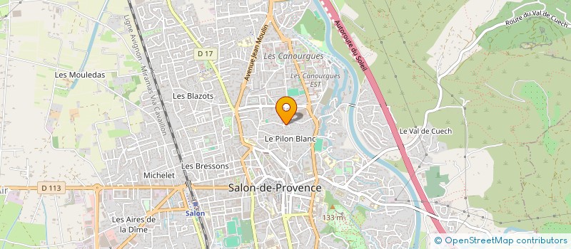 localisation de l'entreprise ASSOCIATION JOUER ENSEMBLE  SALON-DE-PROVENCE