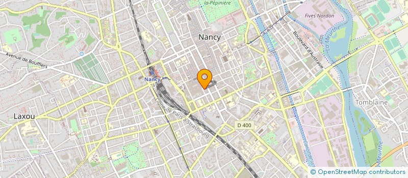 localisation de l'entreprise ASSOCIATION JOUR J à NANCY