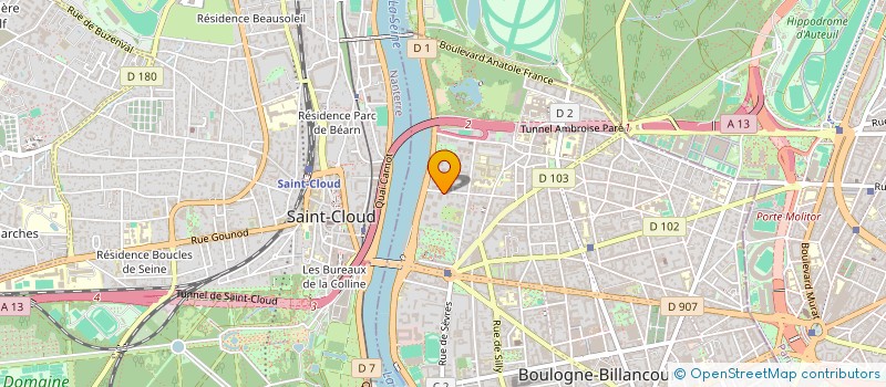 localisation de l'entreprise ASSOCIATION JOURNEE SP à BOULOGNE-BILLANCOURT