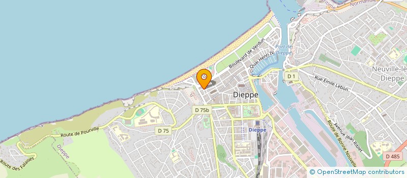localisation de l'entreprise ASSOCIATION JUBILEE à DIEPPE
