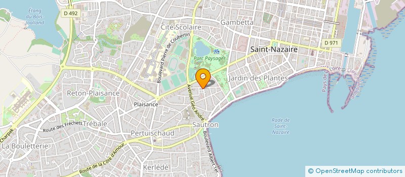 localisation de l'entreprise ASSOCIATION JUDA NHA TERRA à SAINT-NAZAIRE