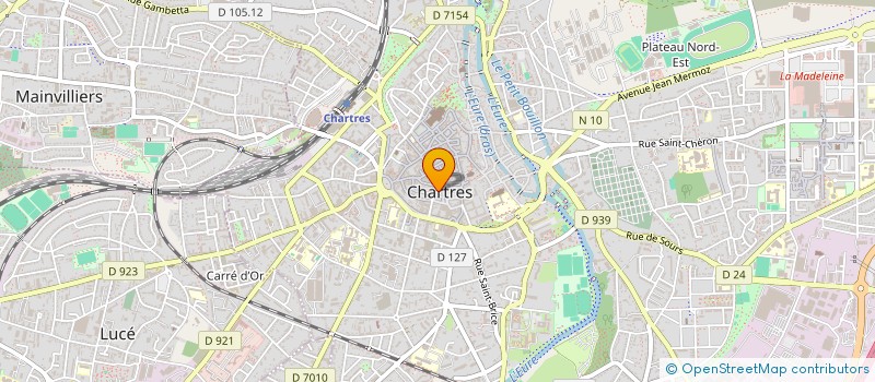 localisation de l'entreprise ASSOCIATION JUDICIAIRE D'EURE-ET-LOIR  CHARTRES