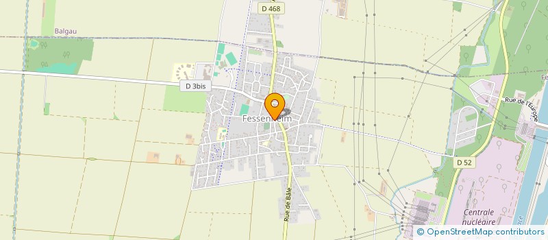 localisation de l'entreprise ASSOCIATION JUGALIS  FESSENHEIM